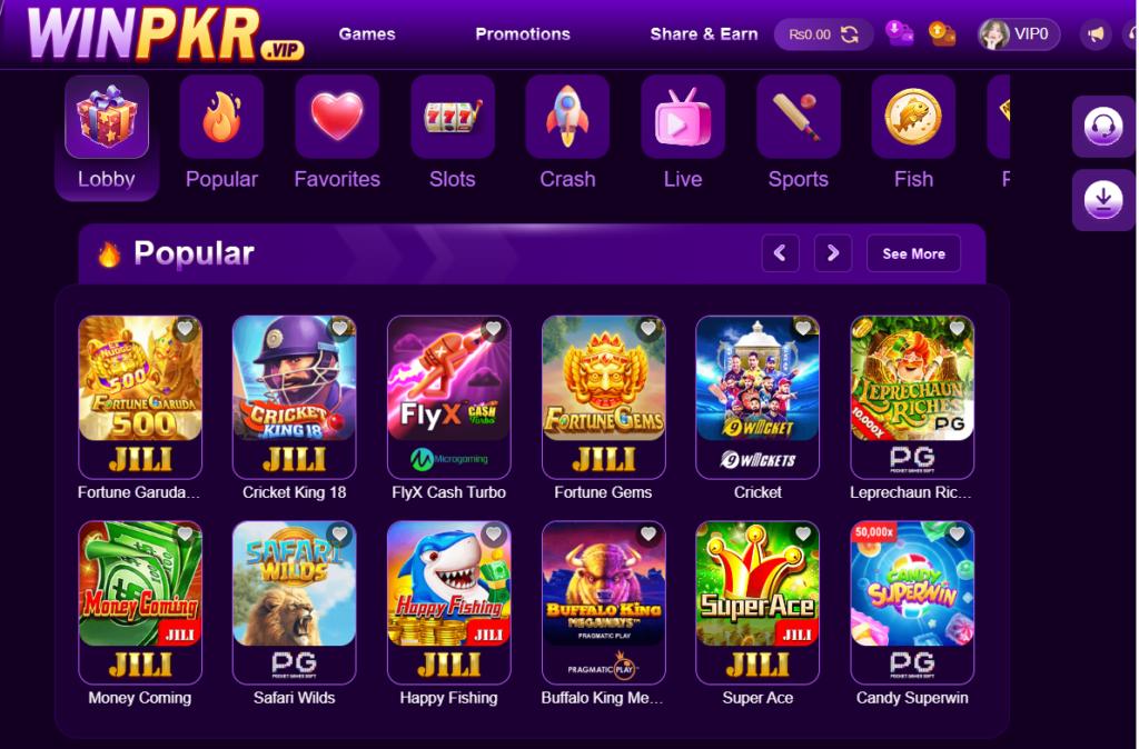 WINPKR Game